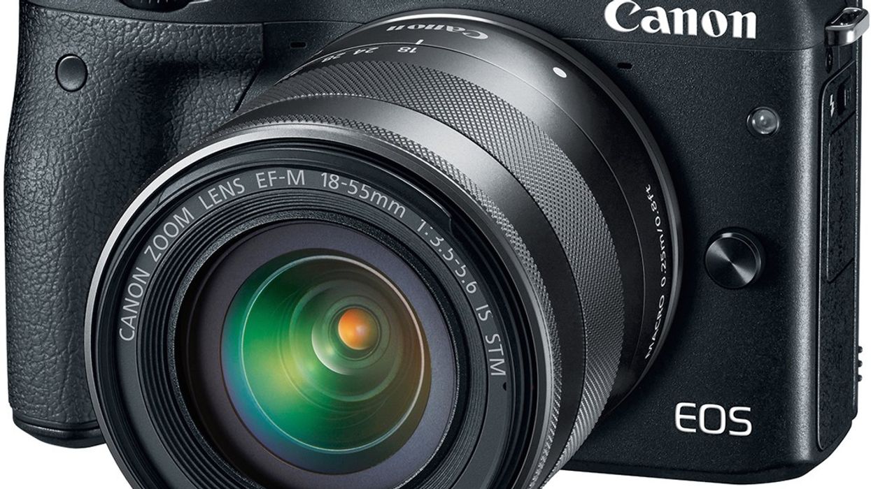 Canon EOS M3 Front Angled