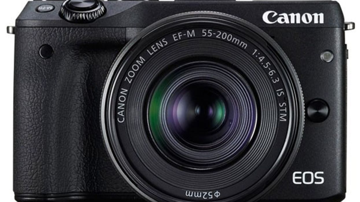 Canon EOS M3 Front with Lens