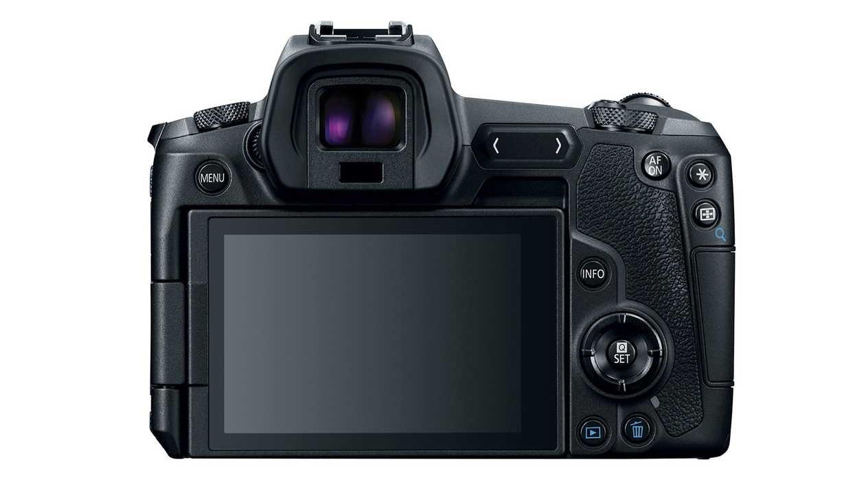 Canon EOS R Touch Bar