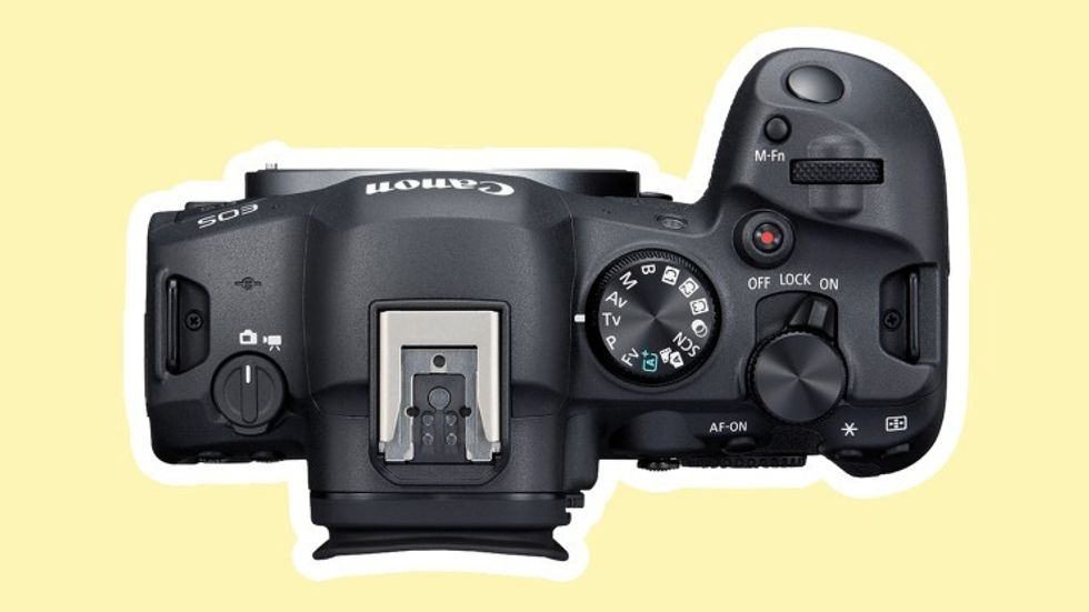 Canon EOS R5 Mk II Top View