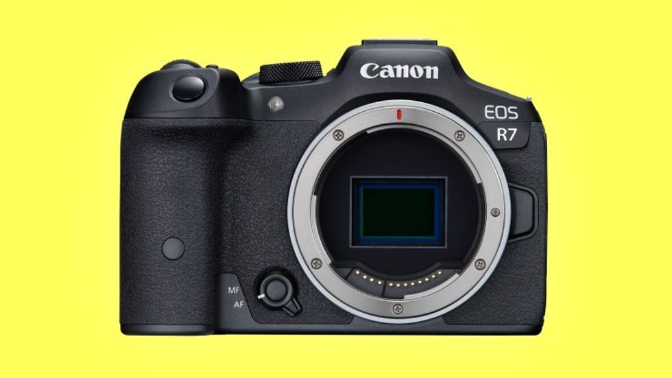 Canon EOS R7 Front View