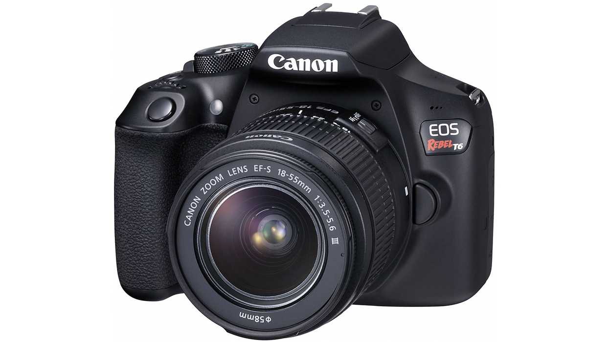 Canon EOS Rebel T6 Camera