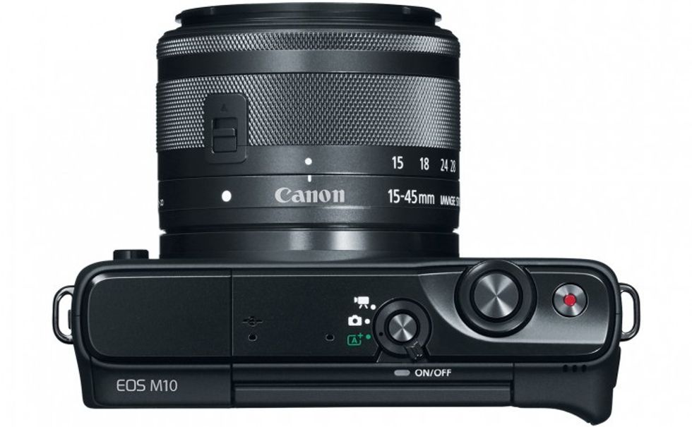 Canon M10 Top