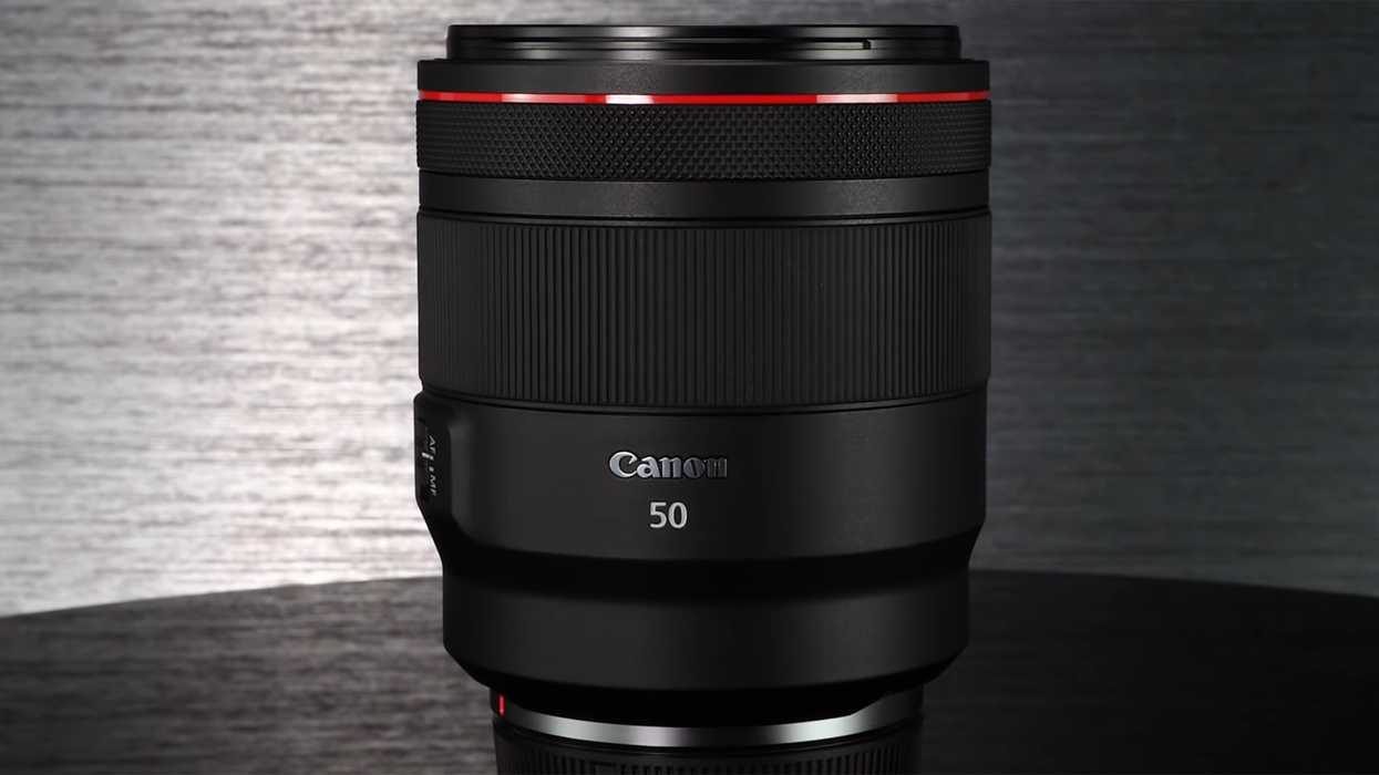Canon RF 50mm f1.2 Lens
