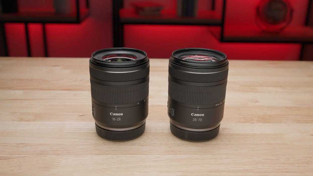 Canon RF f/2.8 Zoom Lenses