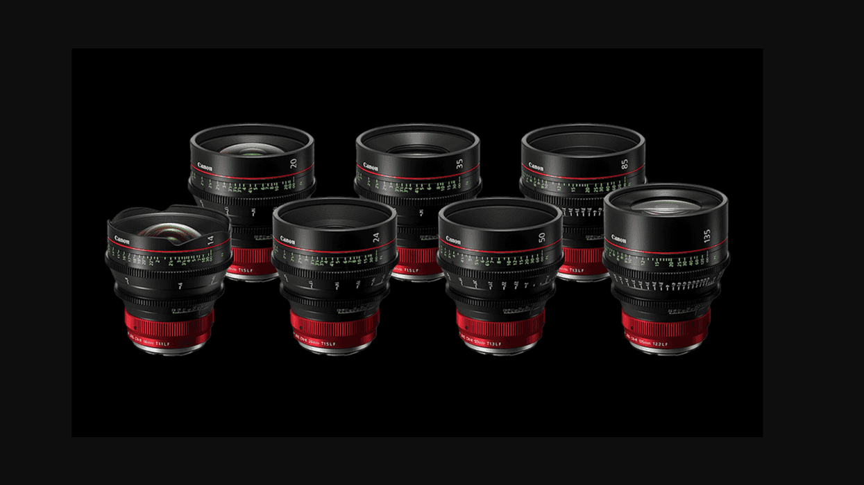 Canon's first RF-Mount Cinema Prime Lenses