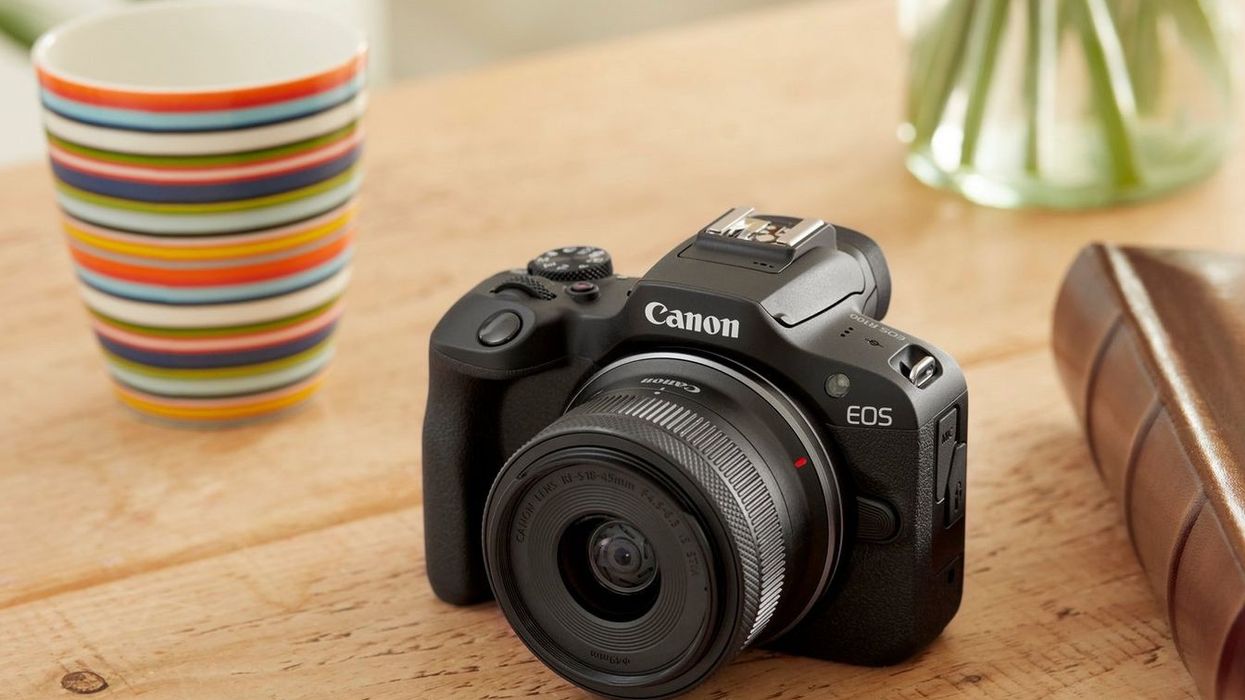 Canon's smallest and cheapest camera, EOS R100