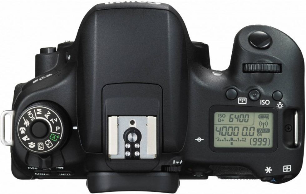 Canon T6s Top