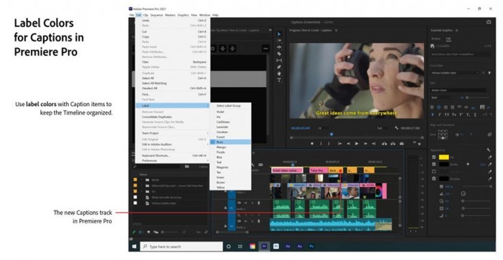 Captions_adobe