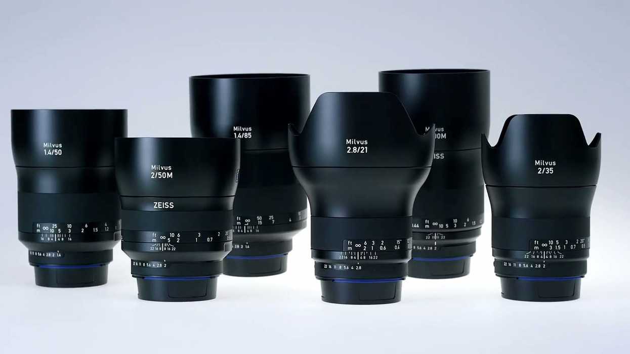 Carl Zeiss Lenses - NEW Milvus lens family