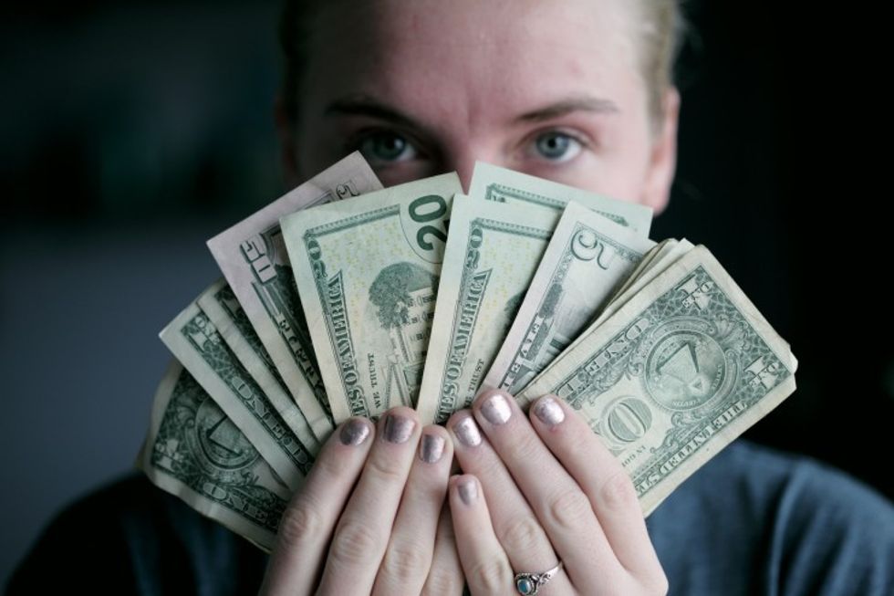 cash in hand