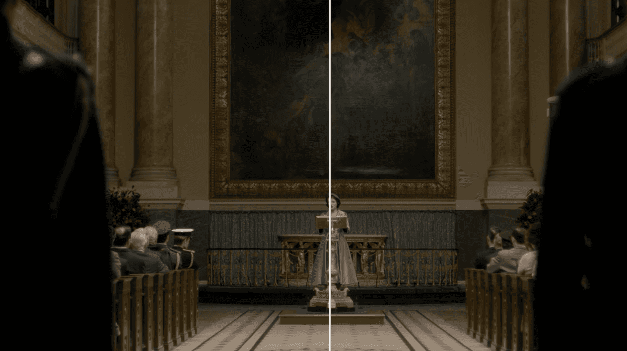 Centering in The Crown