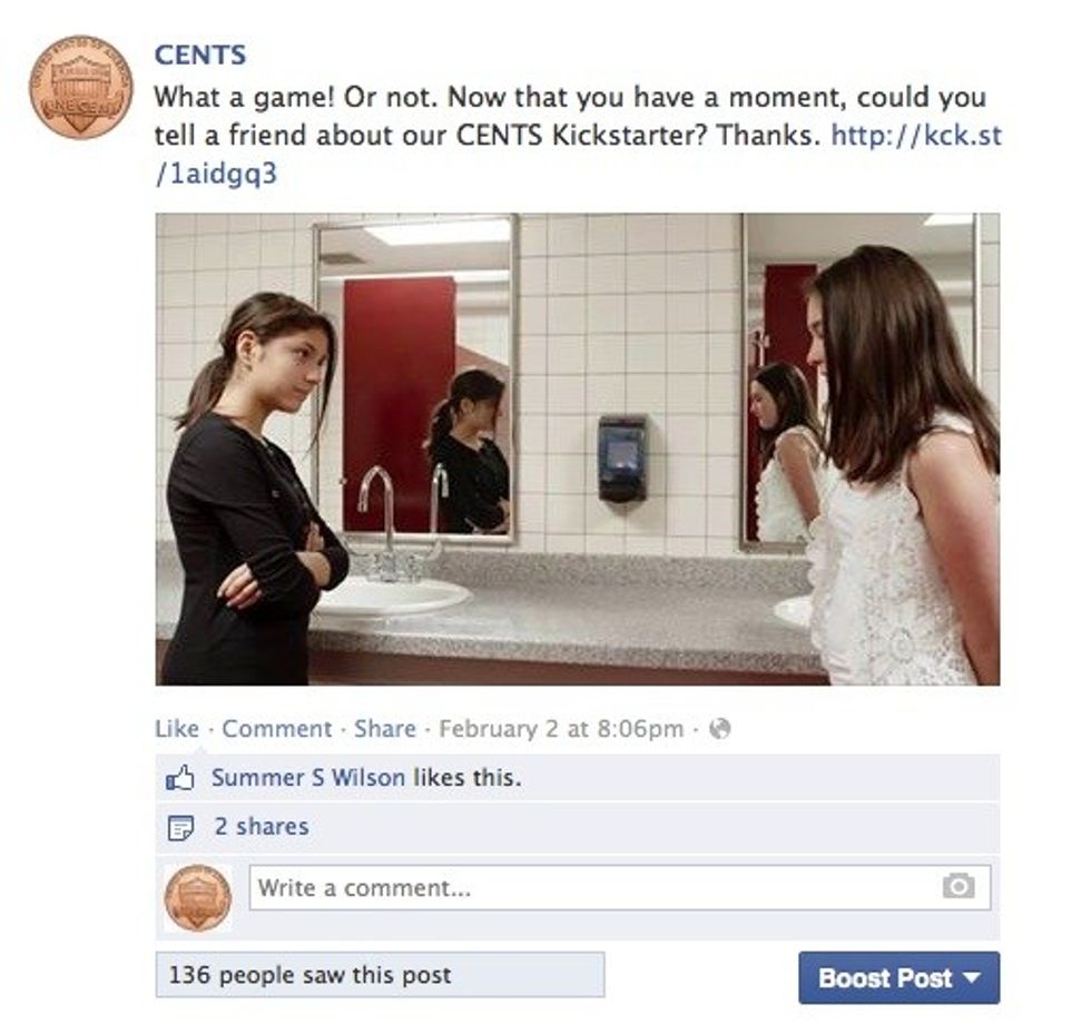 CENTS Super Bowl FB post