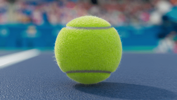 CGI Tennis ball by Coffee and TV