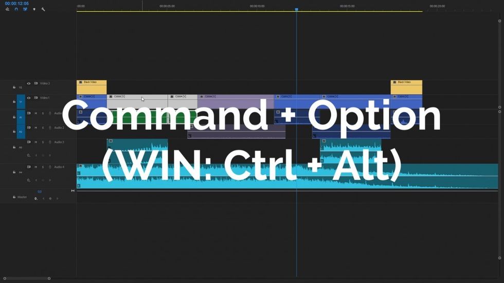 changing order of clips in premiere pro