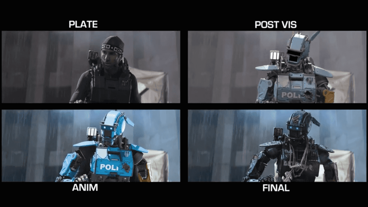 Chappie VFX Breakdown