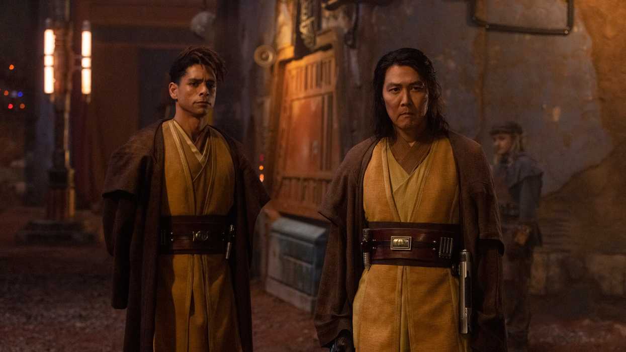 Charlie Barnett and Lee Jung-jae in The Acolyte