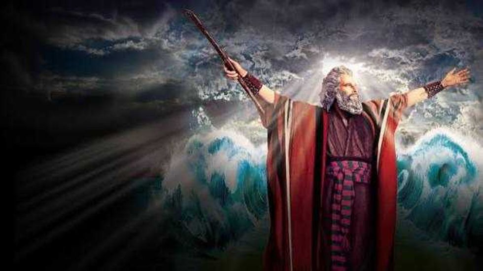 Charlton Heston in \u2018The Ten Commandments\u2019
