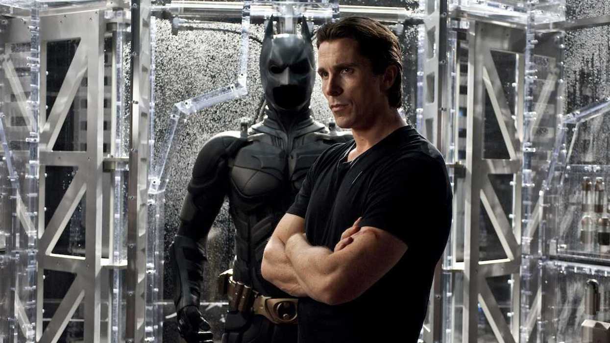 Christian Bale as The Dark Knight