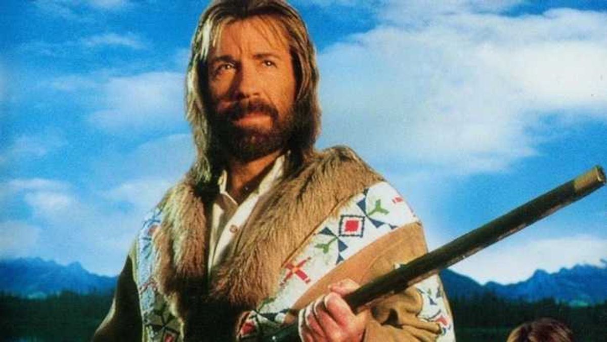Chuck Norris Forest Warrior