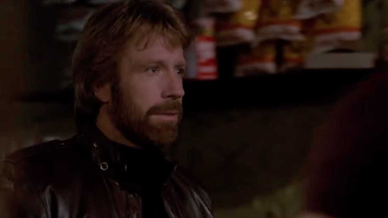 Chuck Norris in a still from ‘Code of Silence’ (1985)