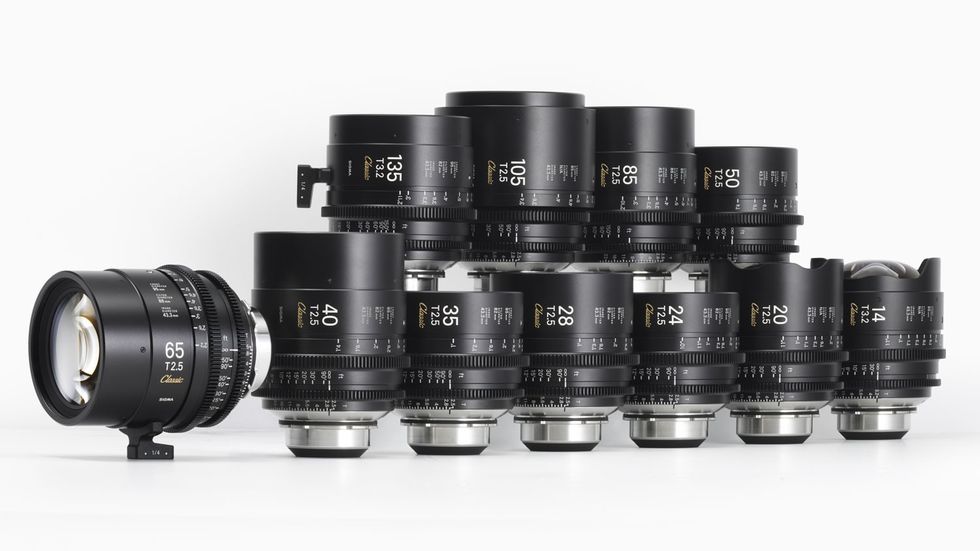 Cine Full-Frame Classic Prime Lenses