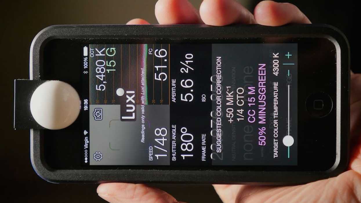 Cine Meter II with Luxi Color Metering