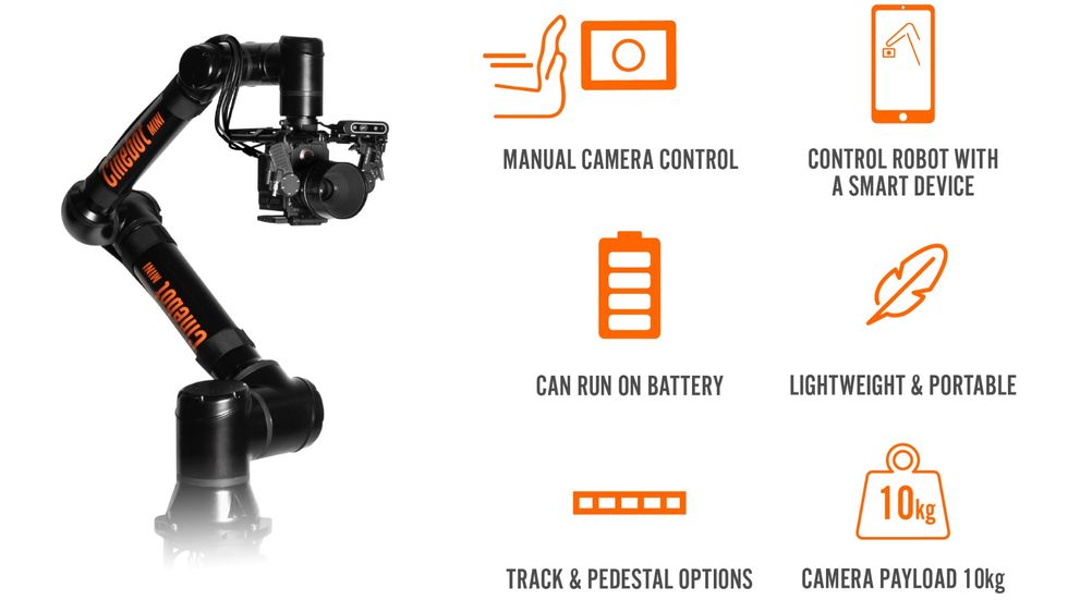 Unlock Directional Movement With the Cinebot Mini Robot Camera Track Features