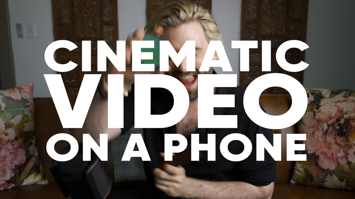 Cinemati video on a phone