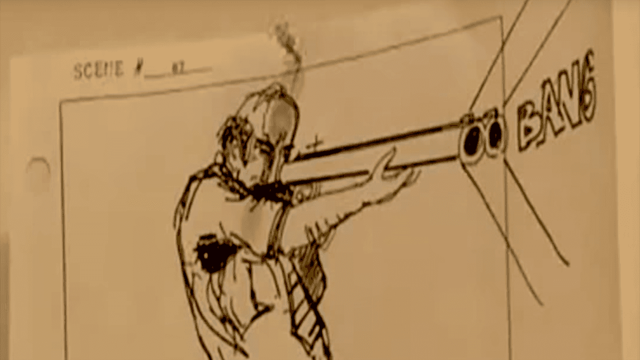 Coen Brothers storyboard