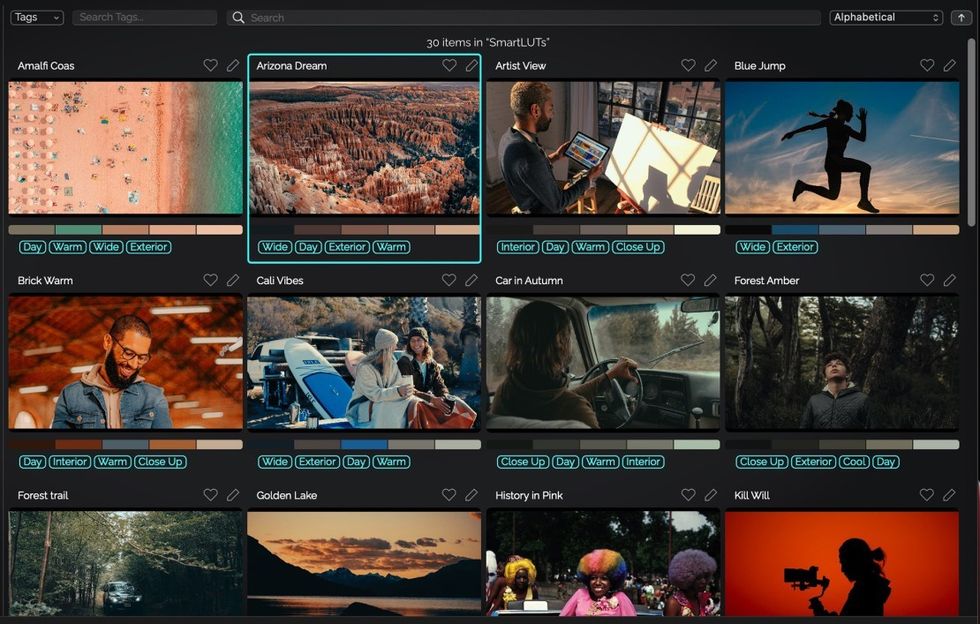 Colourlab Ai 2.0 Smart LUTs