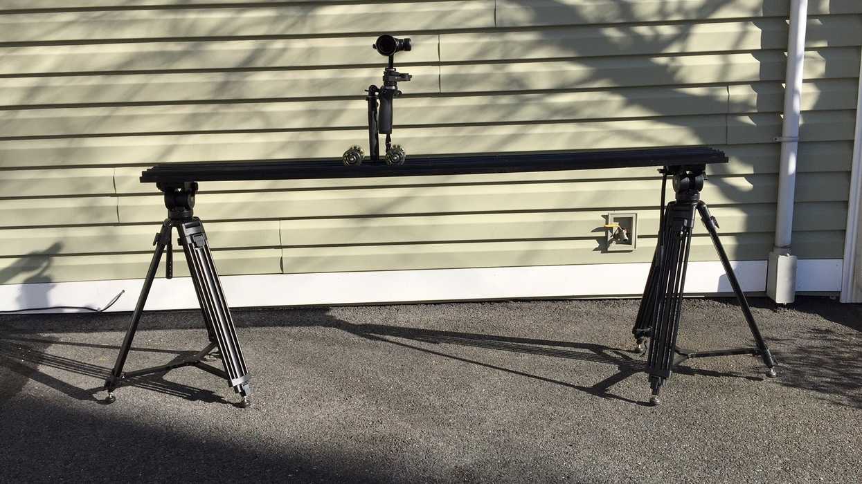 Completed DIY 6 Foot Camera Slider