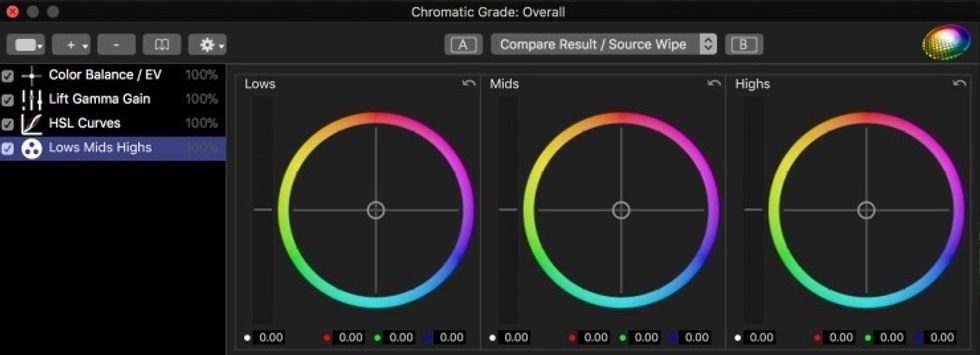 CoreMelt's Chromatic Color Grading Plugin for FCPX