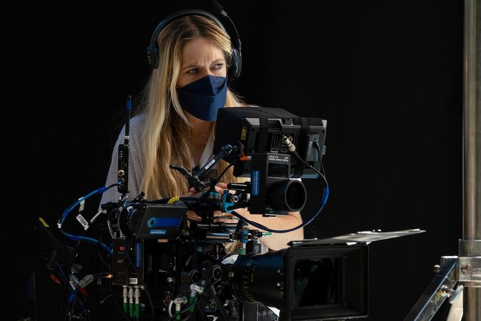 Cristina Dunlap BTS of American Fiction
