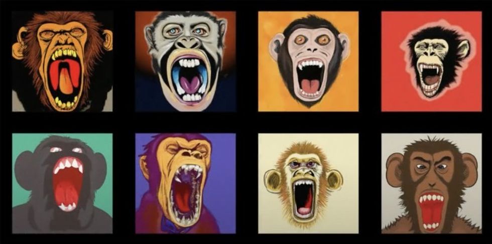 DALL-E 2 Howler Monkey
