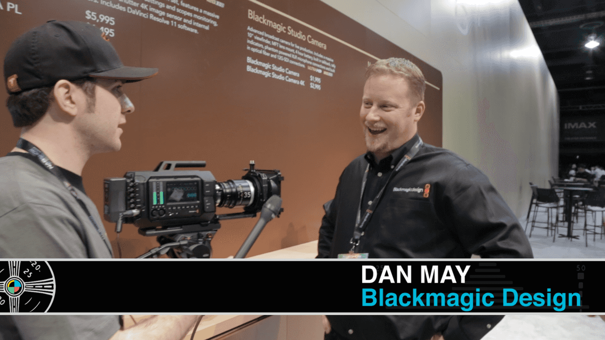 Dan-may-with-no-film-school-at-nab-2014