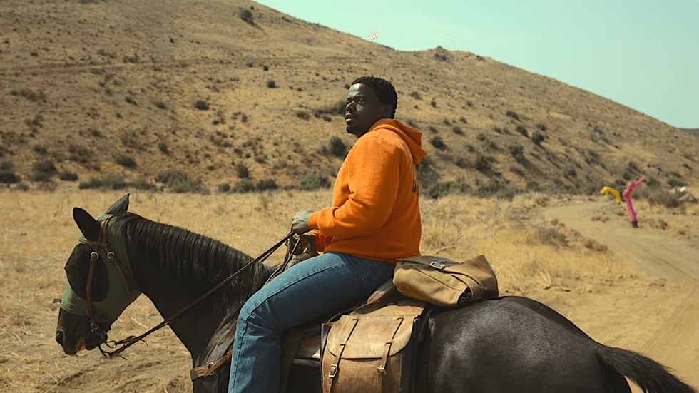 Daniel Kaluuya as Otis Jr. "OJ" Haywood in Jordan Peele's 2022 sci-fi horror film Nope