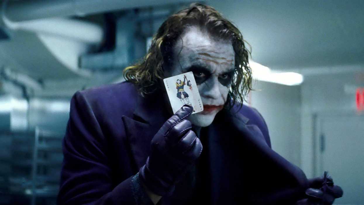 Dark Knight Pencil Trick