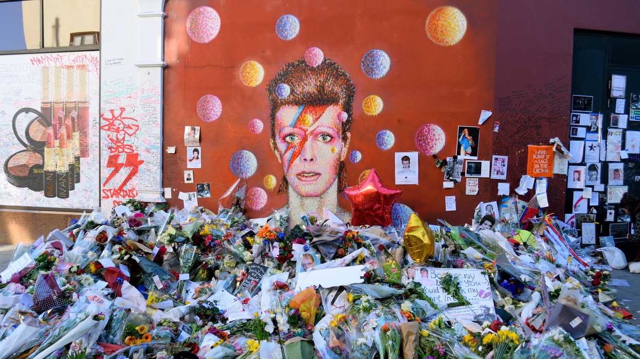David Bowie memorial