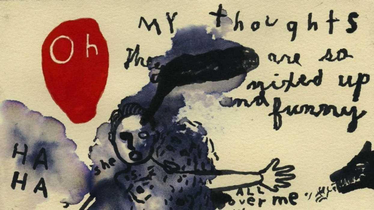 David Lynch painting