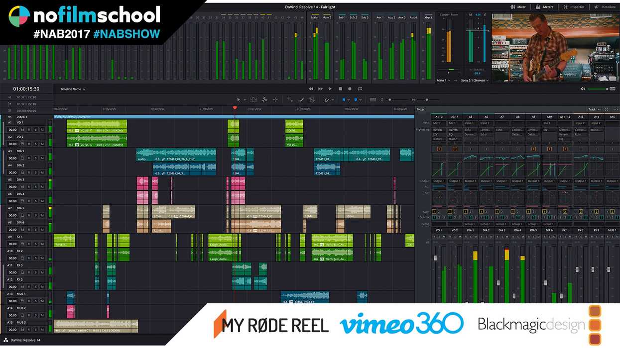 DaVinci Resolve 14 at NAB 2017 on No Film School