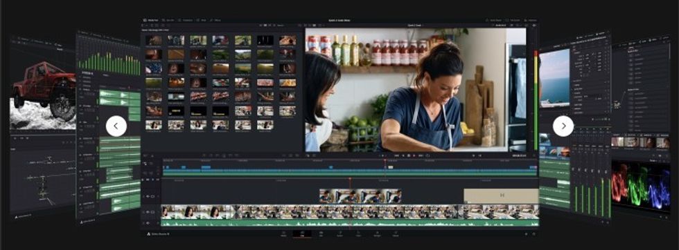 DaVinci Resolve Cut Page