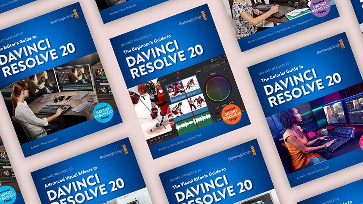 DaVinci Resolve Training Books