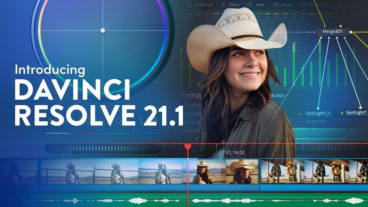 DaVinci Resolve Update 21.1