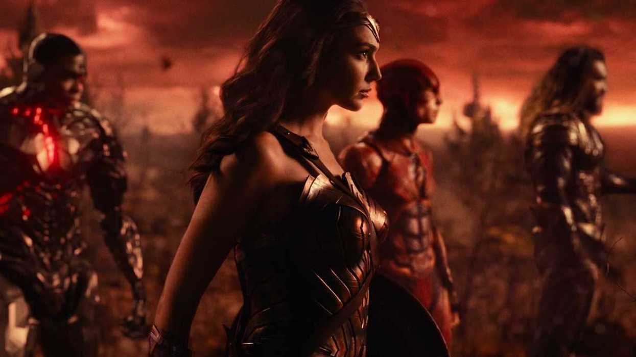 DC superheroes assemble Justice League (2021)