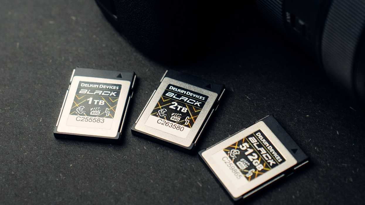 Delkin Black Memory Cards