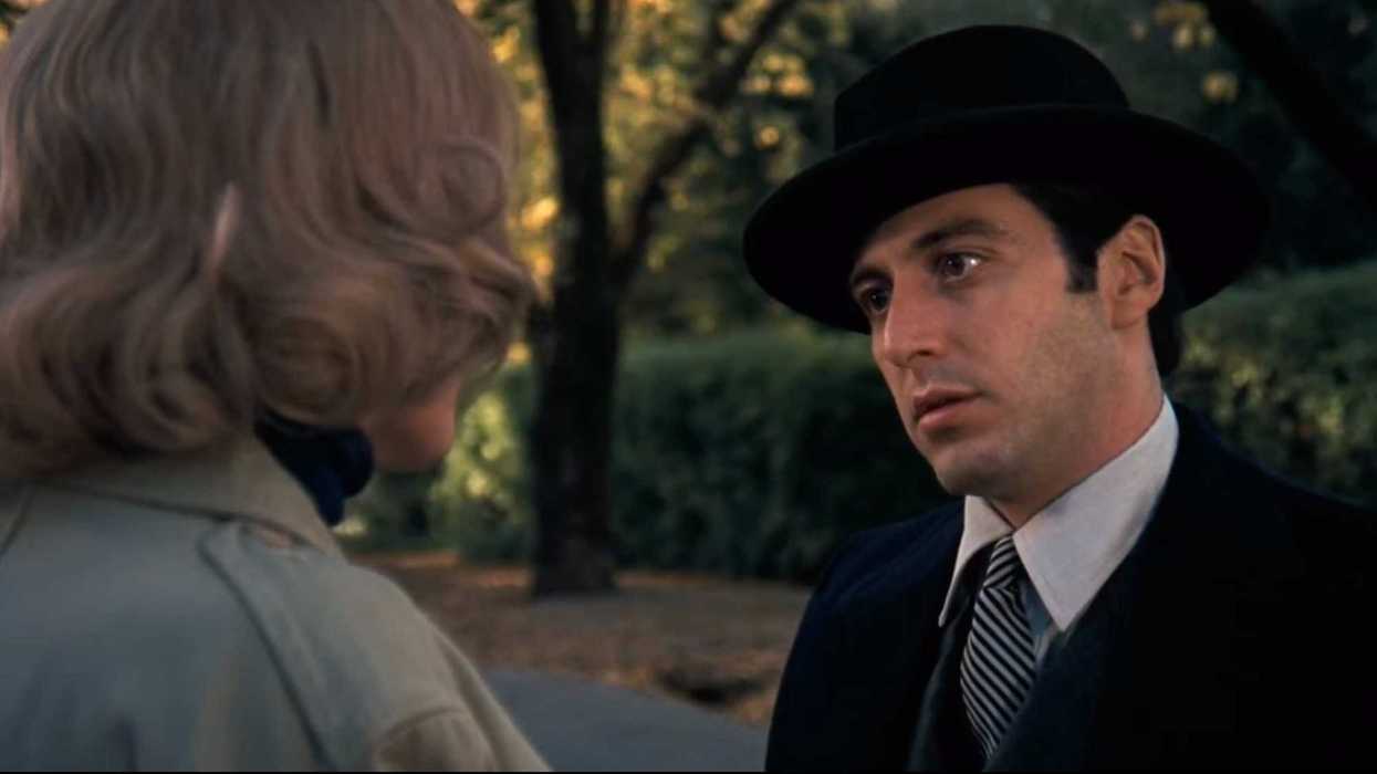 Diane Keaton and Al Pacino in ‘The Godfather’ (1972)