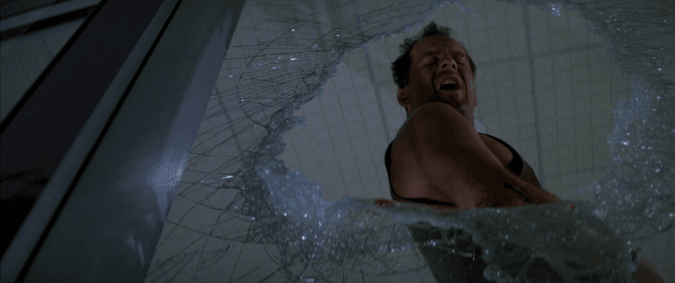 Die Hard Broken Glass
