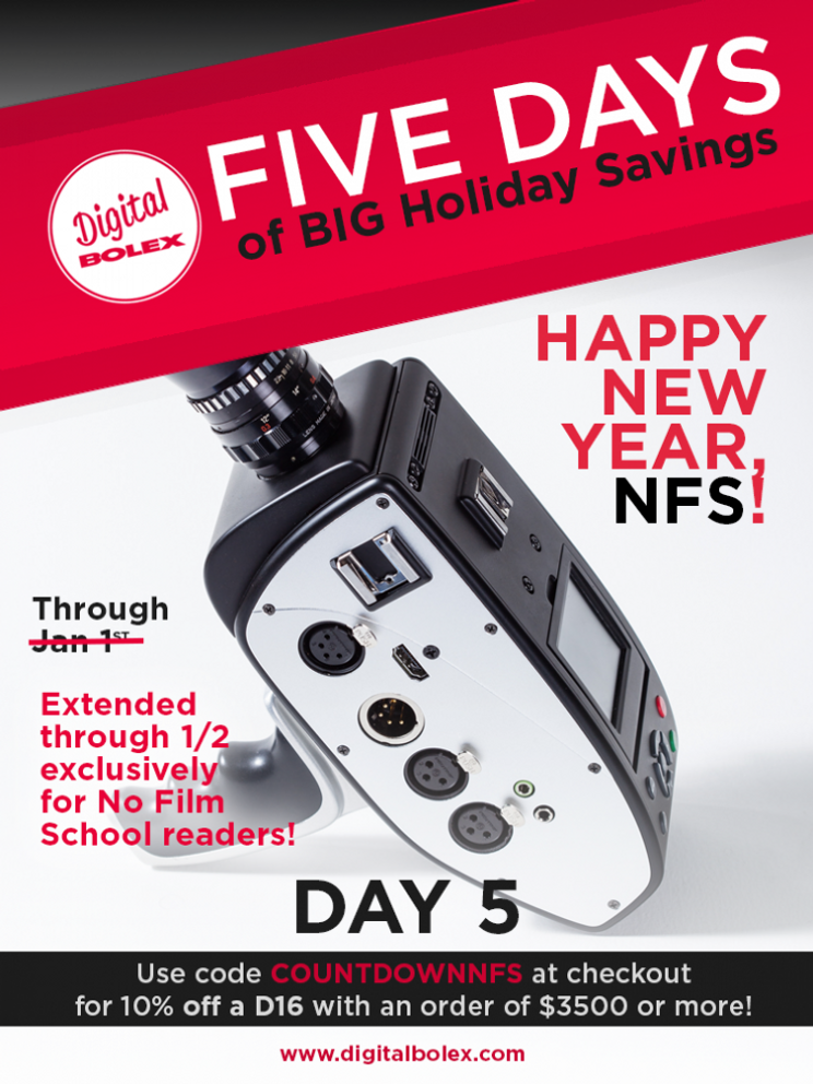 Get 10% Off a Digital Bolex D16 Camera Through January 2nd (Just for NFS  Readers!)
