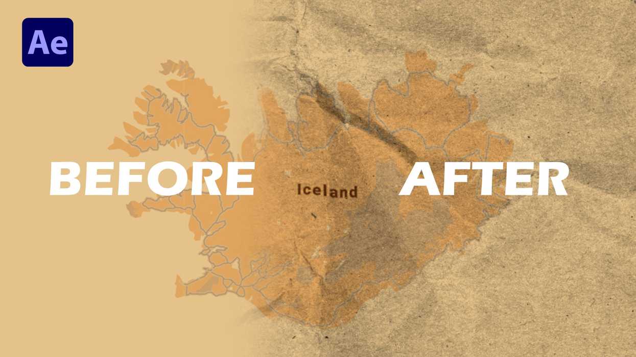 Displacement Maps in Adobe After Effects